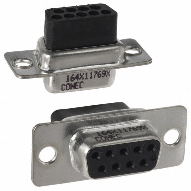 164X11769X Conec  Alloggiamenti per connettori D-Sub a forma di D